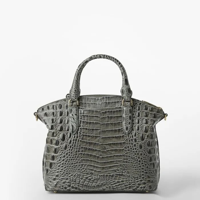 Women Brahmin Satchels Duxbury Satchel Charcoal Zinnia