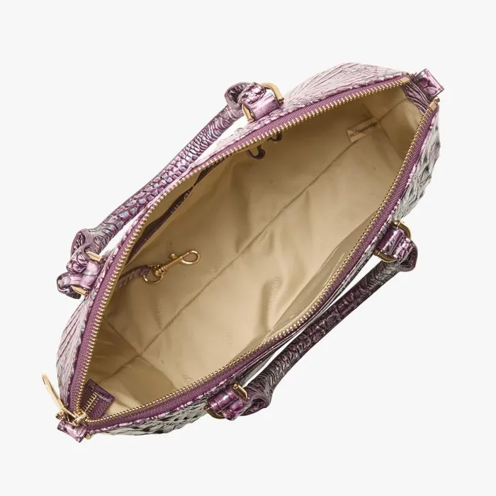 Women Brahmin Satchels Duxbury Satchel Passion Purple Melbourne