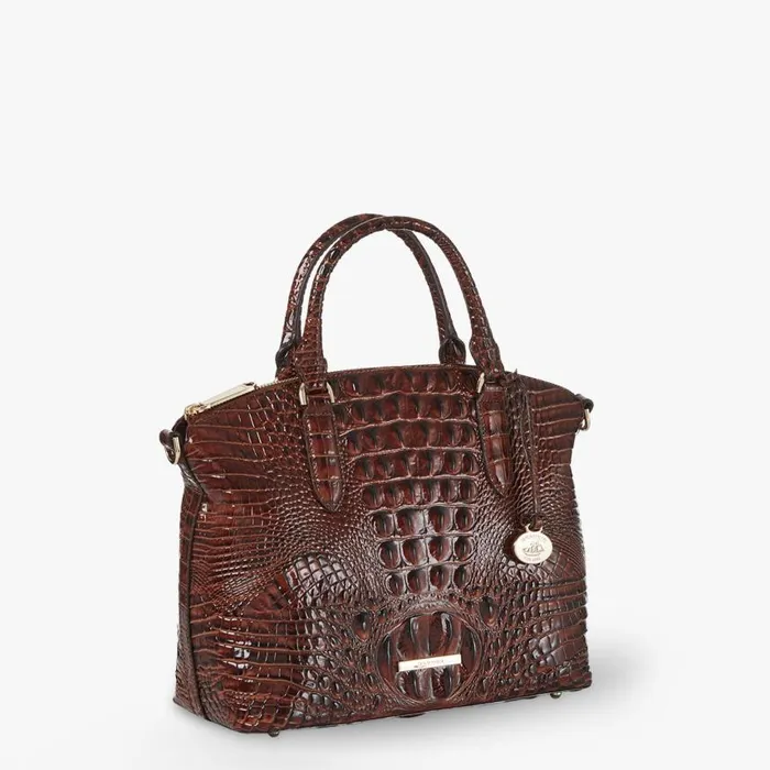 Women Brahmin Satchels Duxbury Satchel Pecan Melbourne