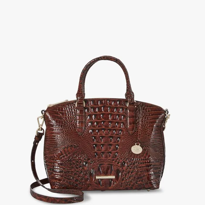 Women Brahmin Satchels Duxbury Satchel Pecan Melbourne
