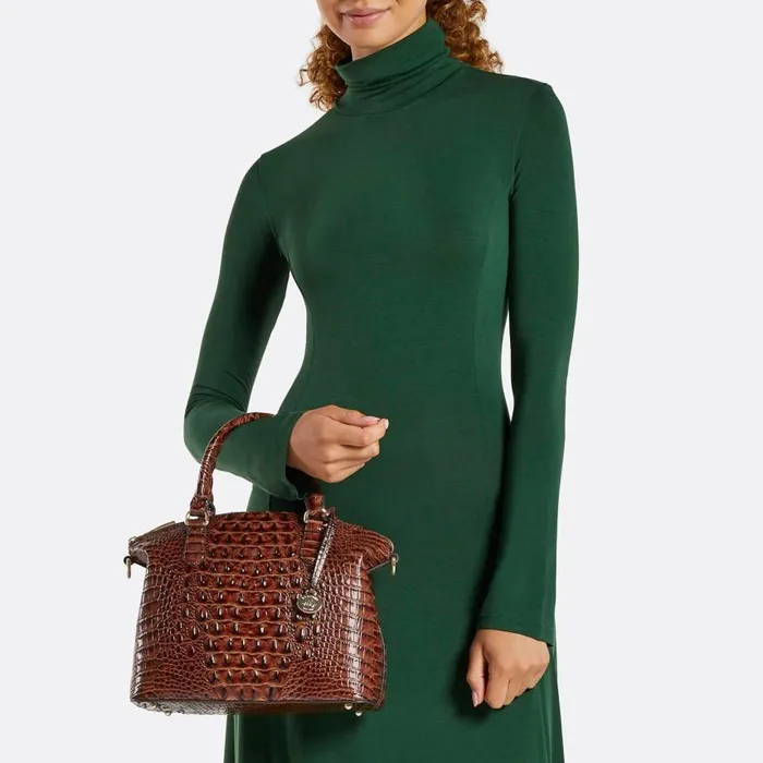 Women Brahmin Satchels Duxbury Satchel Pecan Melbourne