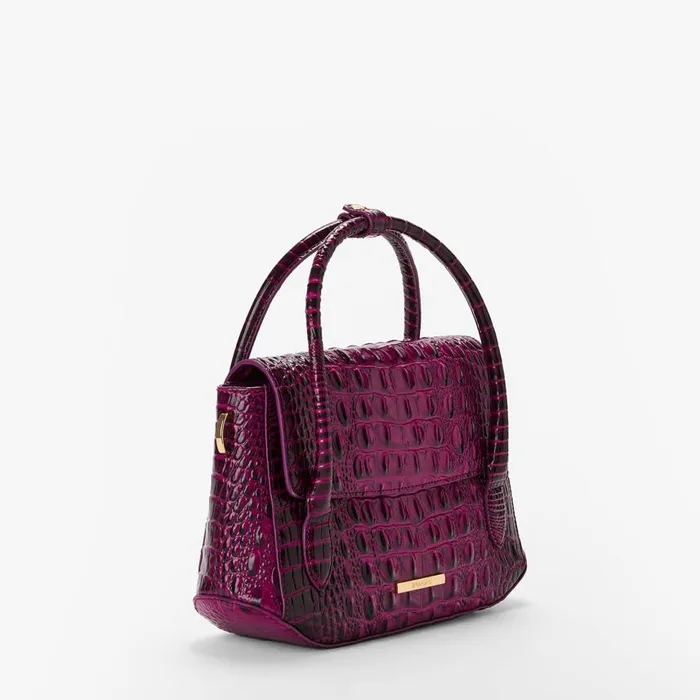 Women Brahmin Satchels Estelle Sugar Plum Melbourne