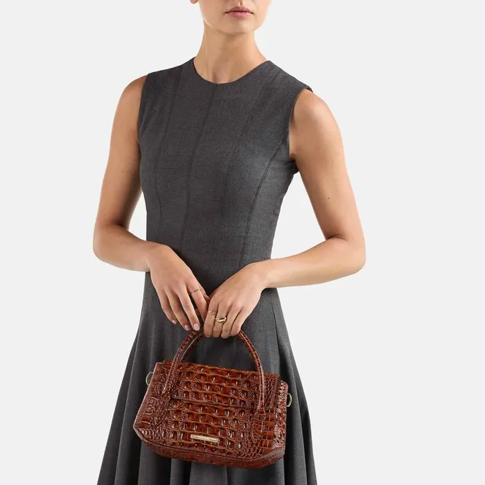Women Brahmin Satchels Estelle Sugar Plum Melbourne
