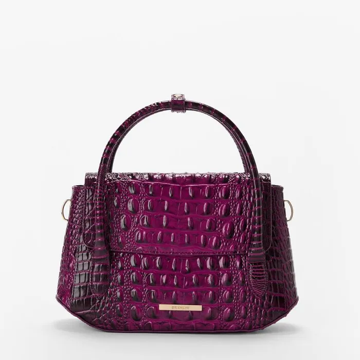 Women Brahmin Satchels Estelle Sugar Plum Melbourne