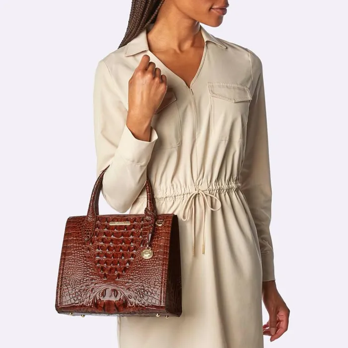 Women Brahmin Satchels Small Caroline Untamed Melbourne