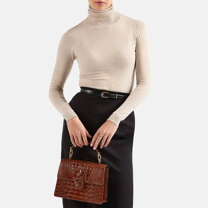 Women Brahmin Satchels Small Hallie Empower Tangsi