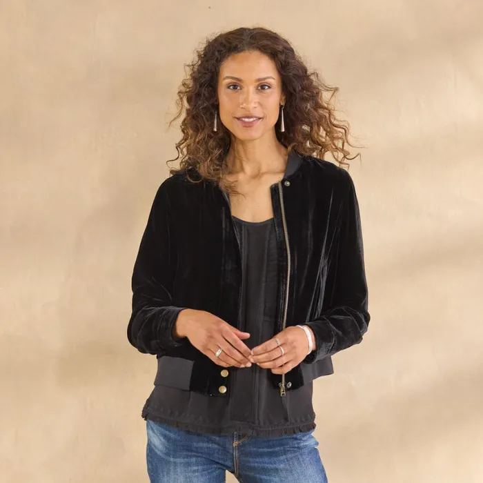Women Carina Velvet Bomber Petite Fudge Sundance Catalog Petite Styles Women Carina Velvet Bomber Petite Fudge Sundance Catalog Petite Styles