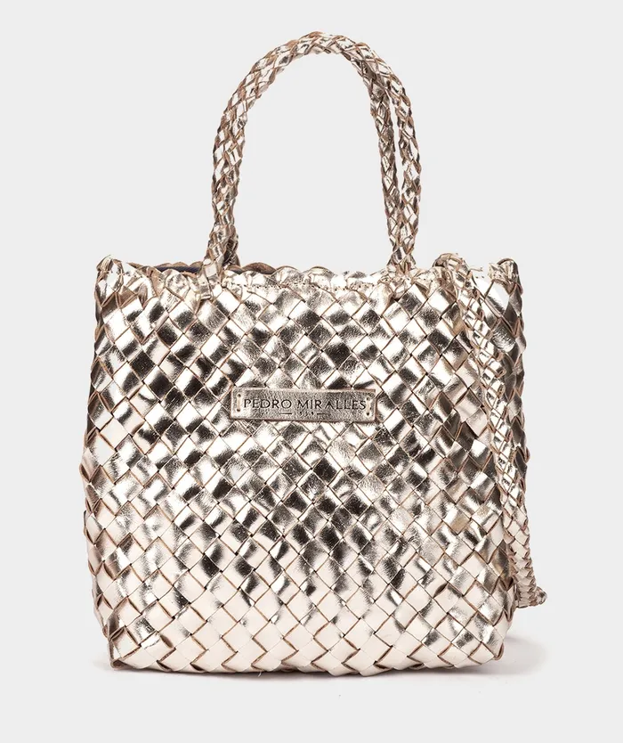 Women Carlet Metallic 8211 Crossbody Bags Pedro Miralles