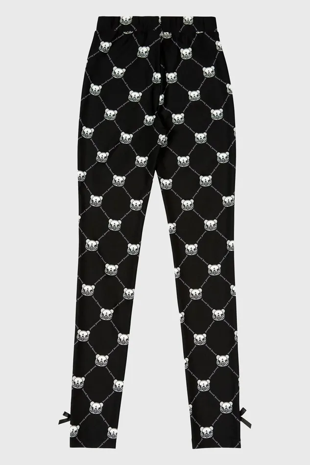 Women Chill Out Killstar Bone To Pick Leggings