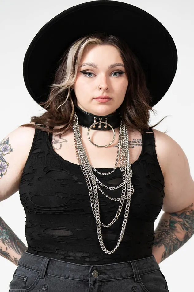 Women Chokers Killstar Deeply Destroyed Choker