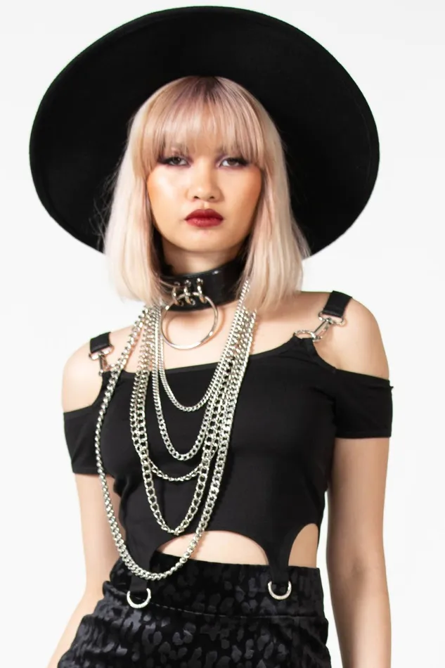 Women Chokers Killstar Deeply Destroyed Choker