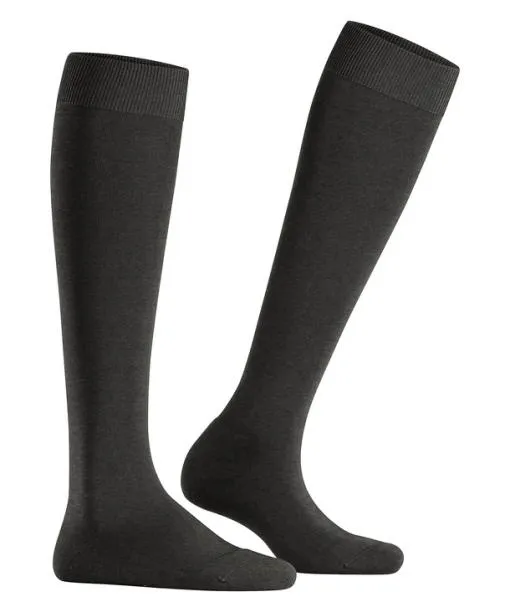 Women ClimaWool Women Kneehigh Socks Anthra Mel FALKE Knee High Socks