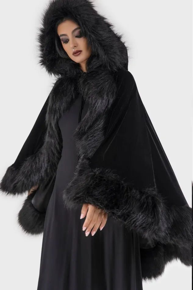 Women Cloaks Killstar Dark Aura Cloak