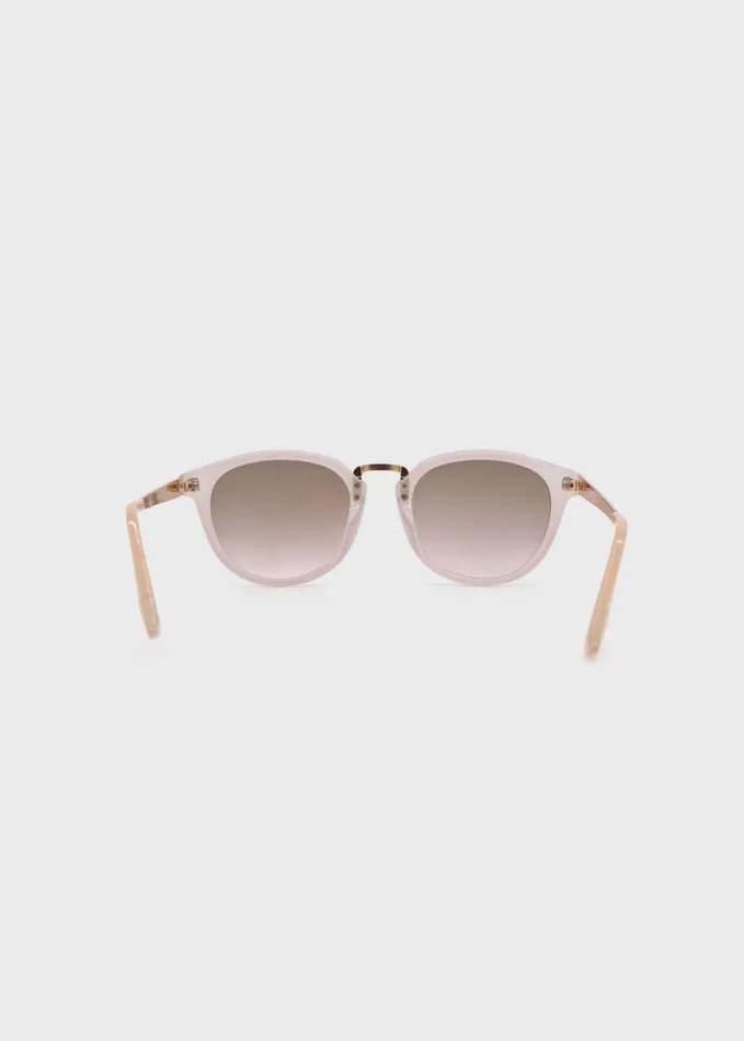 Women Colorblock Clubmaster Sunglasses Pink Buffalo David Bitton Sunglasses