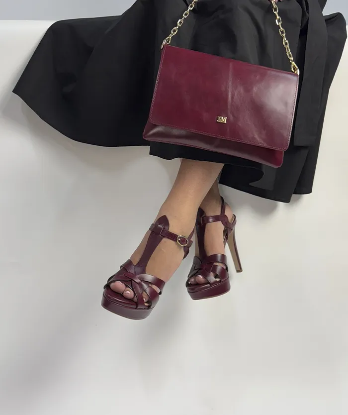 Women Copenhague Red 8211 Heeled Sandals Pedro Miralles