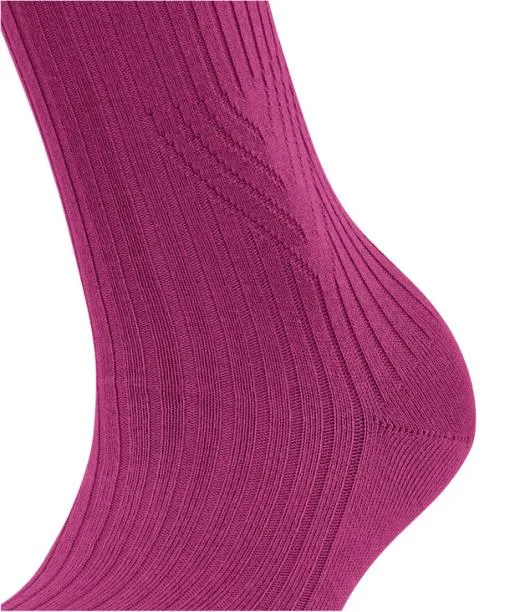 Women Cross Knit Women Socks Pink Orchid FALKE Socks