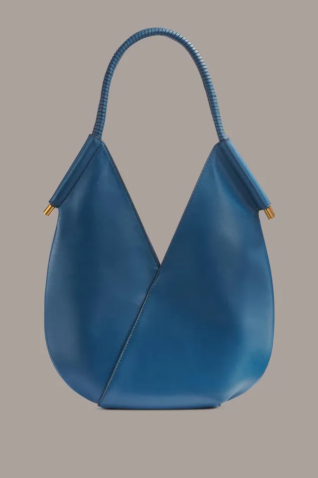 Women Crossbody Bags And Satchels Donna Karan BALDWIN MINI SHOULDER BAG Peacock
