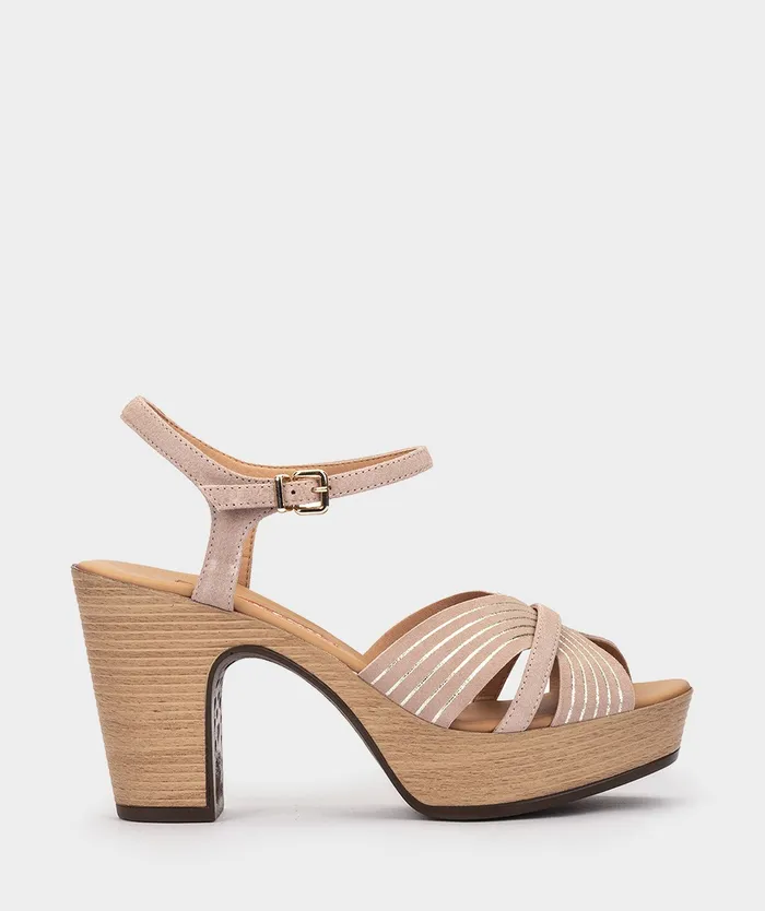 Women Daegu Pink 8211 Heeled Sandals Pedro Miralles
