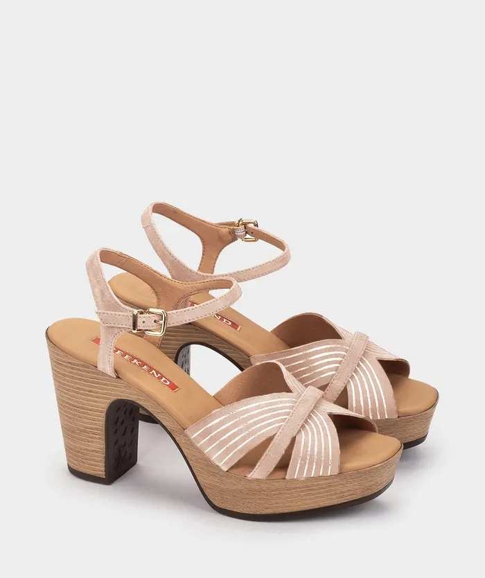 Women Daegu Pink 8211 Heeled Sandals Pedro Miralles Women Daegu Pink 8211 Heeled Sandals Pedro Miralles