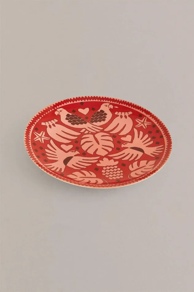 Women Day And Night Scarves Joy A La Carte Plates Multi FARM Rio Gifts