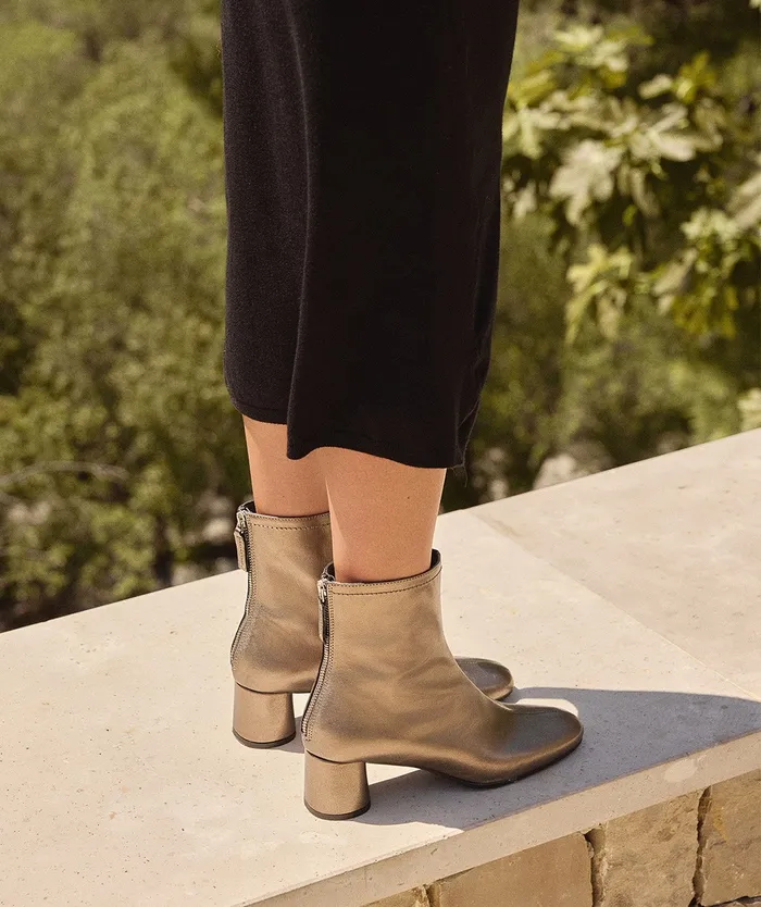 Women Doha Metallic 8211 Ankle Boots Pedro Miralles