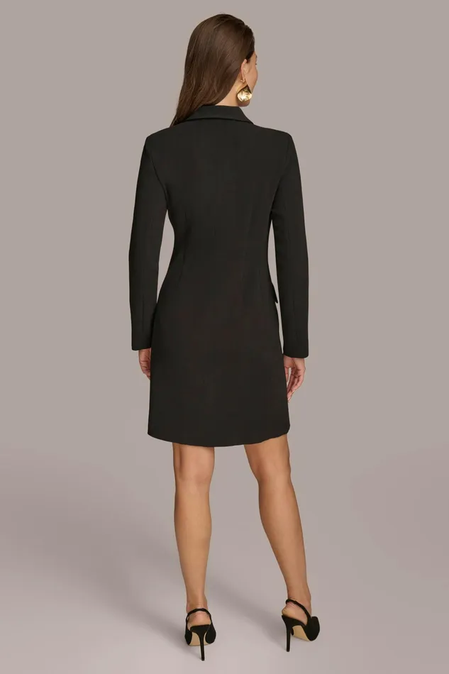 Women Dresses And Jumpsuits Donna Karan COAT DRESS Black