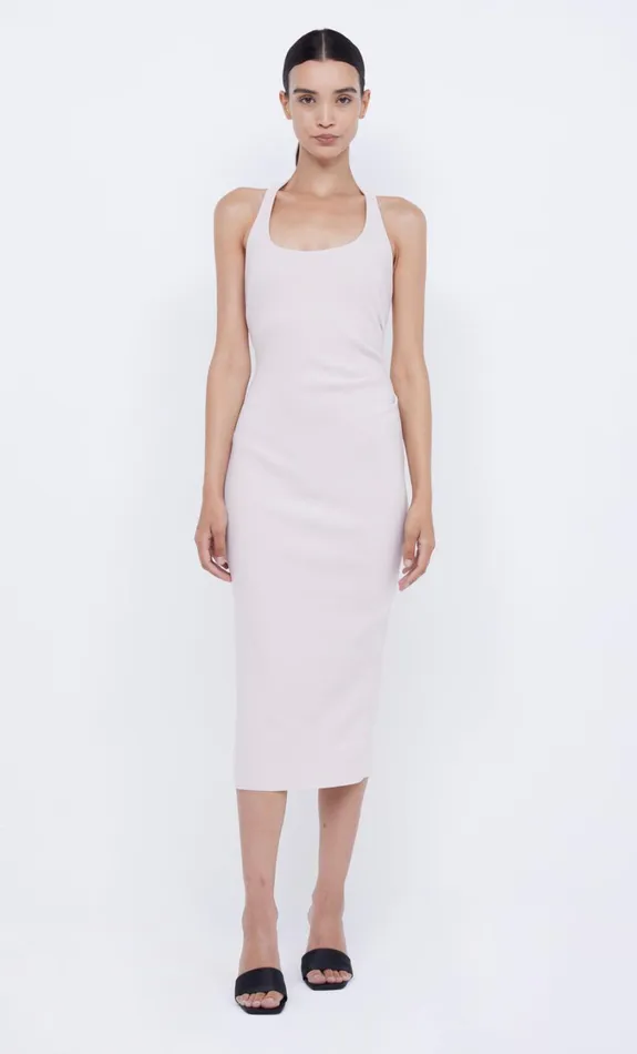 Women Dresses Bec Bridge CYNDIE HALTER MIDI DRESS Vanilla Bean