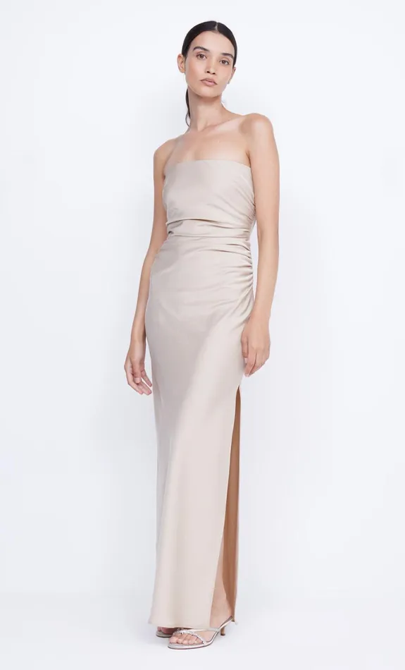Women Dresses Bec Bridge ETERNITY STRAPLESS MAXI Sand