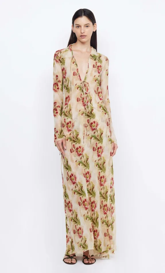 Women Dresses Bec Bridge FLORIA LONG SLEEVE MAXI DRESS Genevive Floral