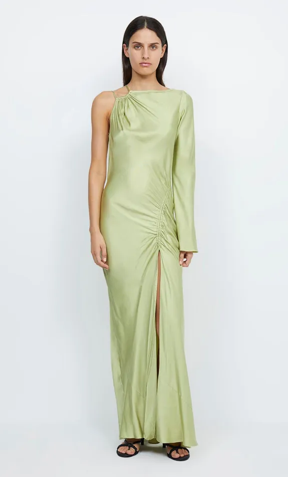Women Dresses Bec Bridge KAI ASYM MAXI DRESS Pear