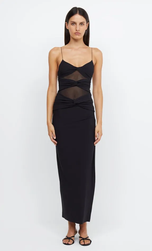Women Dresses Bec Bridge MONTANA TWIST MAXI DRESS Black