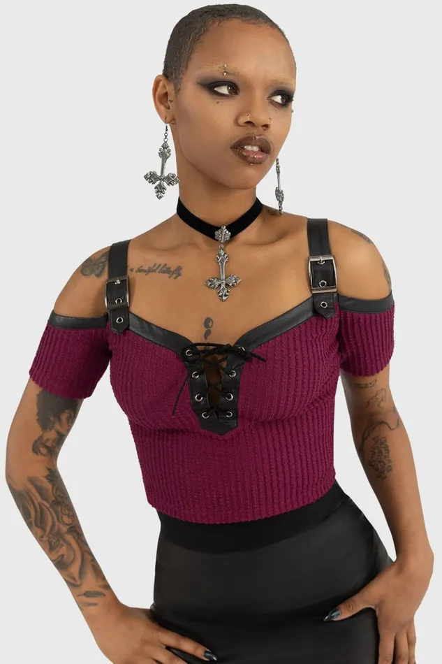 Women Earrings Killstar Crossed Fates Earrings