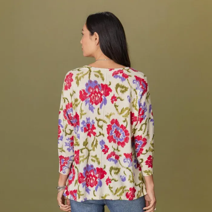 Women Floral Johanna Sweater Petite Midnight Floral Sundance Catalog Sweaters Women Floral Johanna Sweater Petite Midnight Floral Sundance Catalog Sweaters