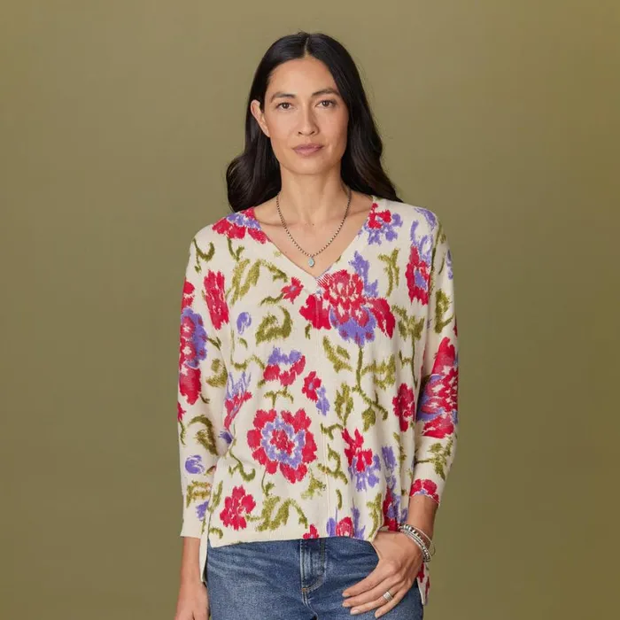 Women Floral Johanna Sweater Petite Midnight Floral Sundance Catalog Sweaters Women Floral Johanna Sweater Petite Midnight Floral Sundance Catalog Sweaters
