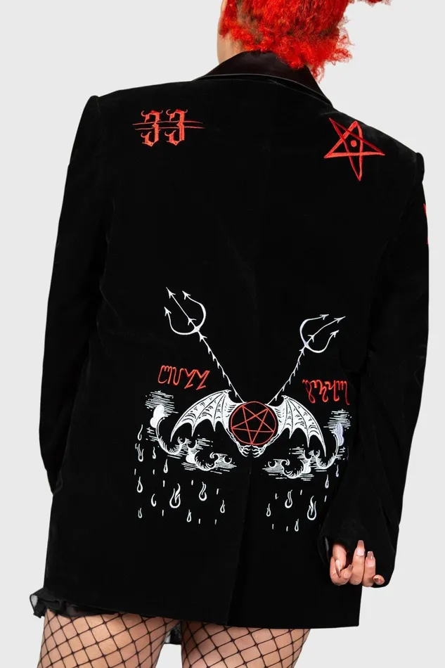 Women Going Out Killstar Beelzebub Jacket