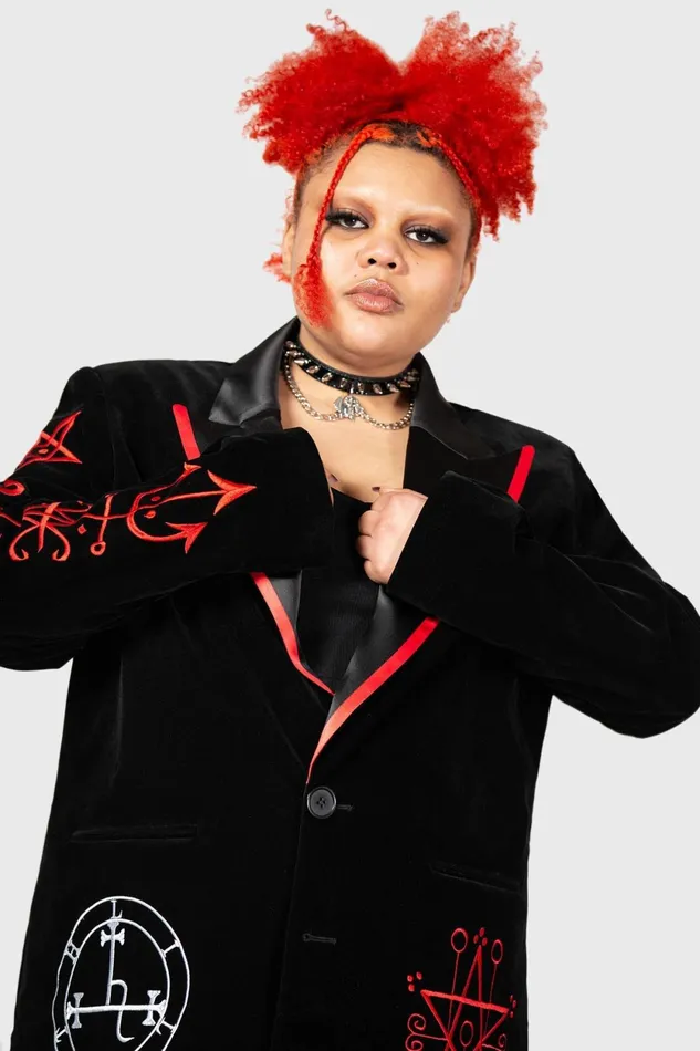 Women Going Out Killstar Beelzebub Jacket