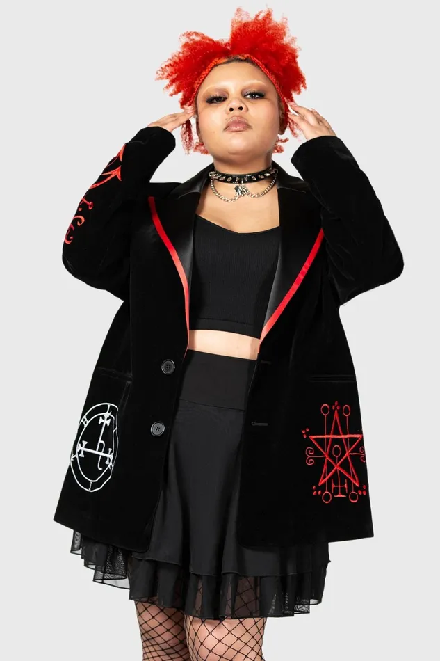 Women Going Out Killstar Beelzebub Jacket