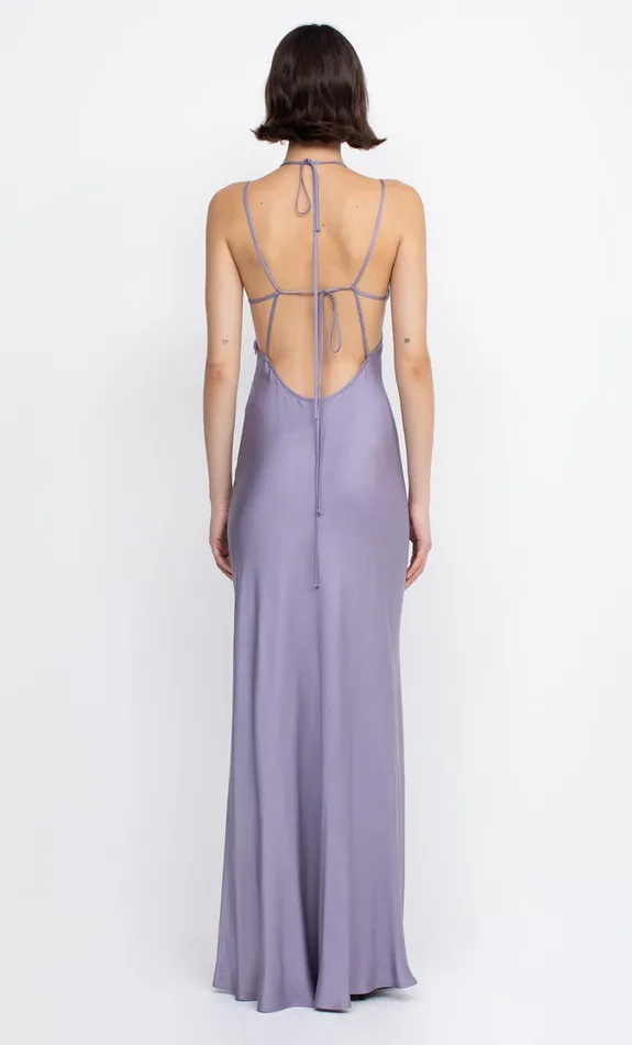 Women Guests Bec Bridge KAI STRAPPY MAXI DRESS Ash Lilac