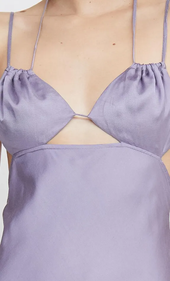 Women Guests Bec Bridge KAI STRAPPY MAXI DRESS Ash Lilac