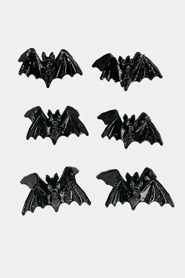 Women Hair Accessories Killstar Wing It Hair Claws