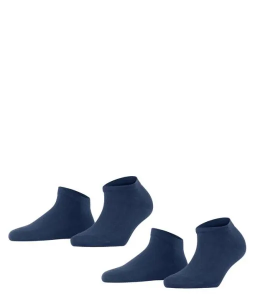 Women Happy 2Pack Women Sneaker Socks Royal Blue FALKE Ankle Socks