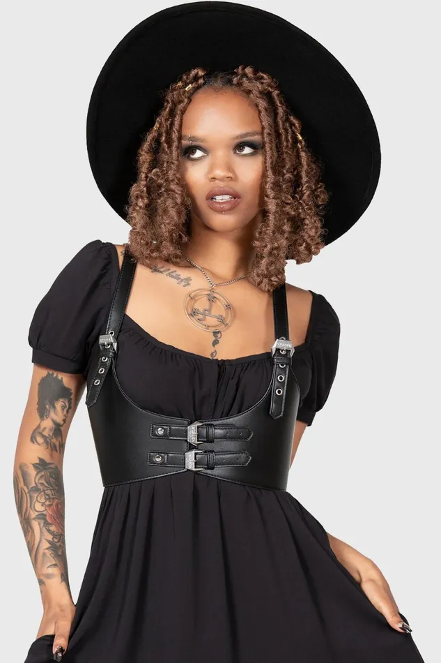 Women Harnesses and Belts Killstar Ember Pit Harness