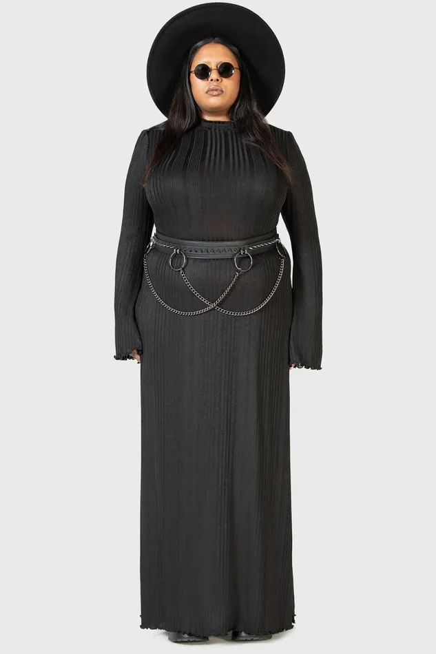Women Harnesses and Belts Killstar Learn From Miseries Belt