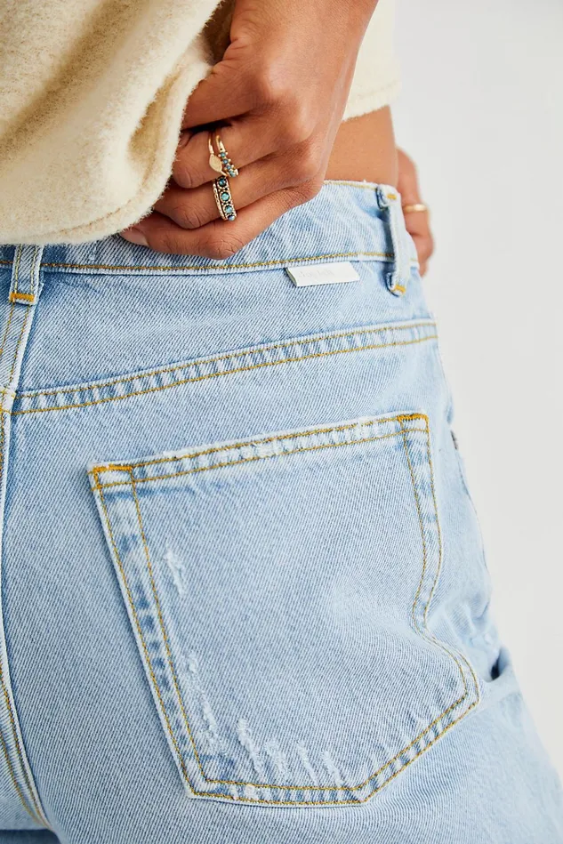 Women HighRise Jeans Free People The Ziggy Jeans I Am Love