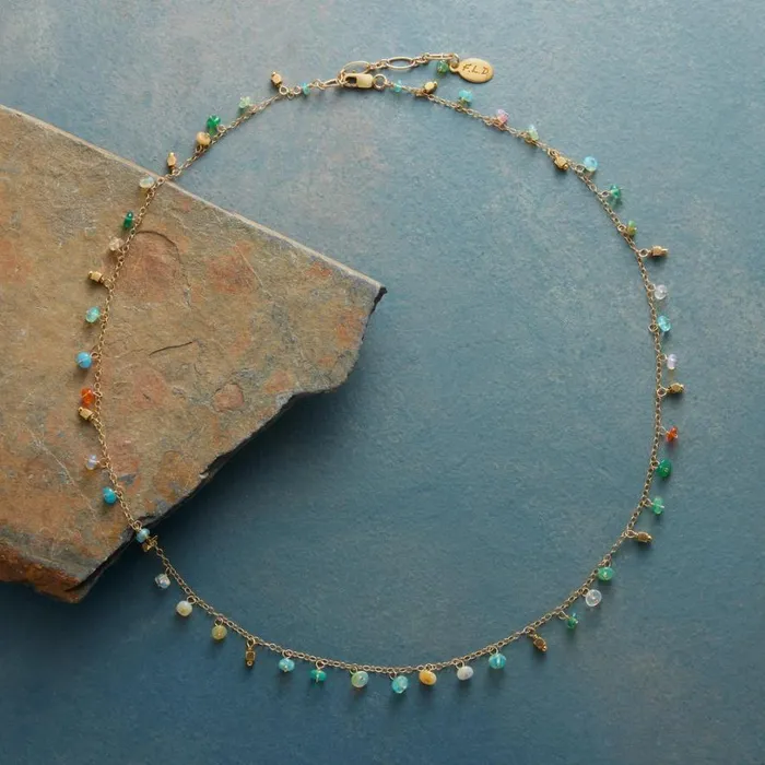 Women Hues Of Opal Necklace Sundance Catalog Necklaces Women Hues Of Opal Necklace Sundance Catalog Necklaces