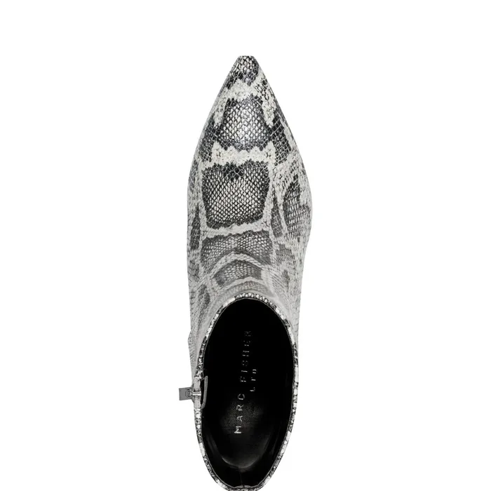 Women Iggy Dress Bootie Snake Print Marc Fisher Booties