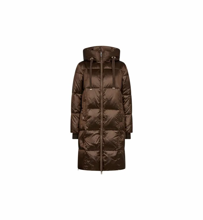Women Jackets and Coats MOS MOSH MMNova Metallic Down Coat Rain Drum