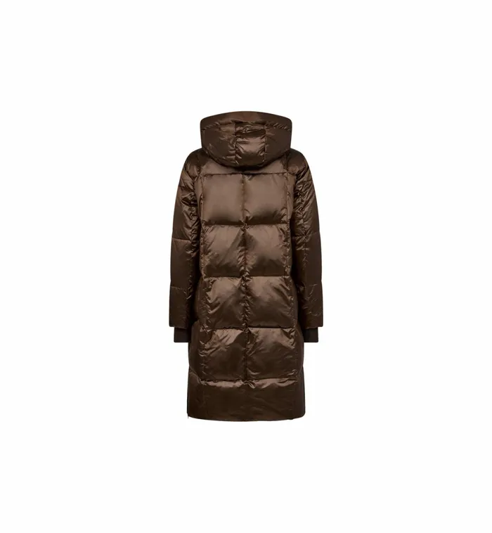 Women Jackets and Coats MOS MOSH MMNova Metallic Down Coat Rain Drum