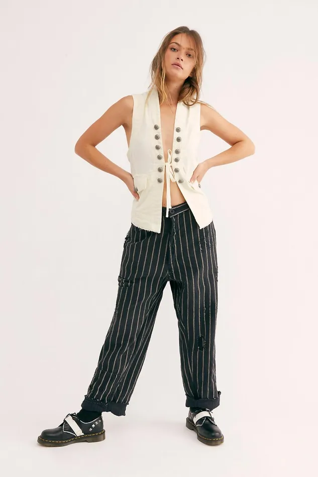 Women Jackets Free People Starstruck Vest Ecru