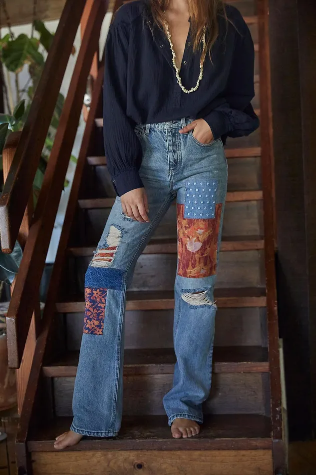 Women Jeans Free People Belladonna Jean Orange Blossom
